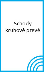 Schody kruhové pravé