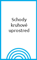 Schody kruhové uprostred